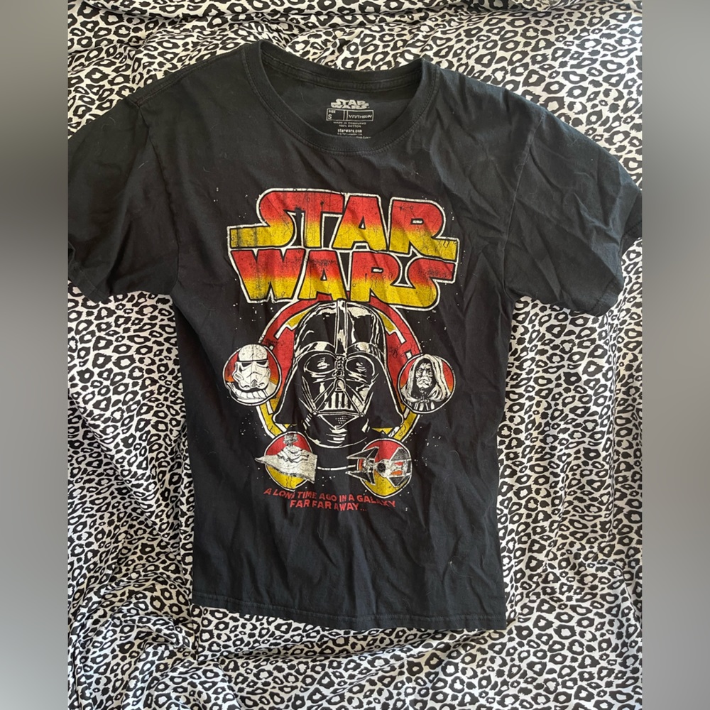 Star Wars Darth Vader Black Size Small Tee